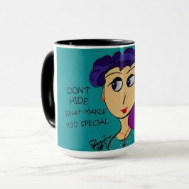 TAZA NO OCULTE QUÉ LE HACE ESPECIAL