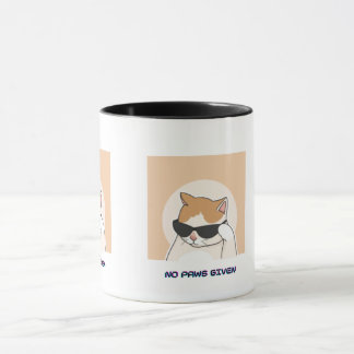 Taza No Paws Given Mug – Cute Coffee mug for Cat lovers