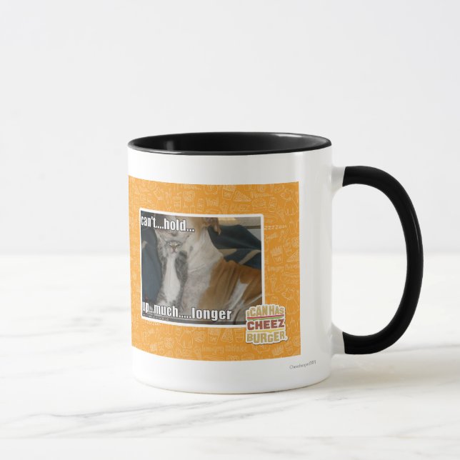 Taza No puede soportar mucho más de largo (Derecha)