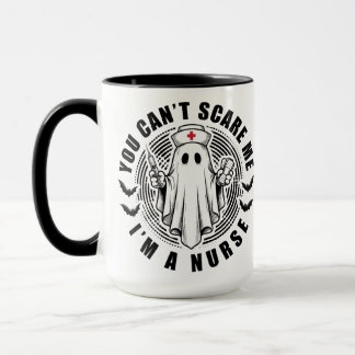 Taza No Puedes Asustarme Soy Un Fantasma De Enfermera D