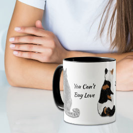 Taza No puedes comprar el rescate de gatos amorosos