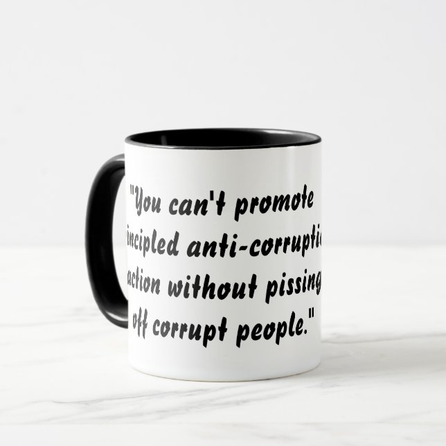 Taza no puedes promover... (Anverso izquierdo)