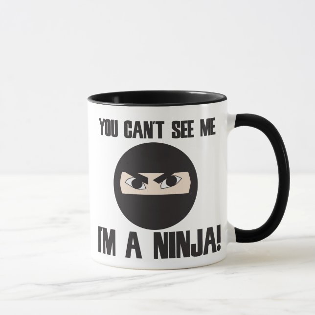 Taza No puedes verme, soy un ninja. (Derecha)