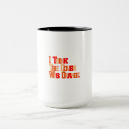 Taza No puedo recordar el título, pero...