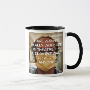 TAZA NO REALMENTE TRABAJANDO EN TEATRO