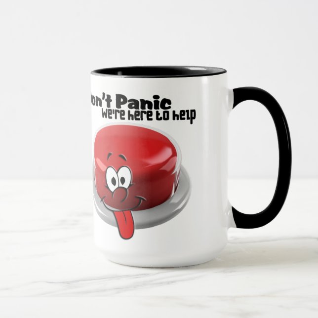 Taza No se asusten con Ringer Mug (Derecha)