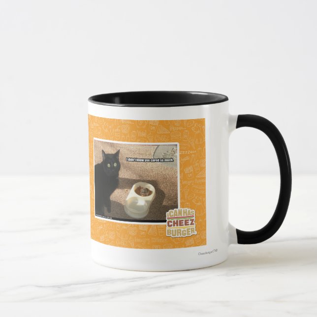 Taza No sé que usted cuidó (Derecha)