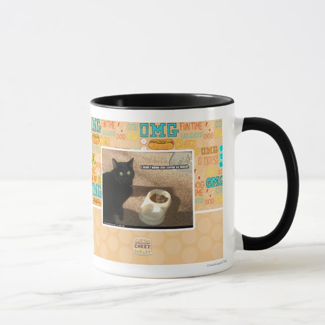 Taza No sé que usted cuidó (Derecha)