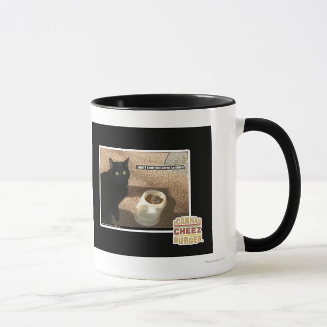 Taza No sé que usted cuidó (Derecha)