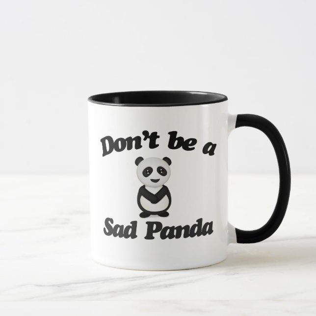 Taza No seas un panda triste (Derecha)