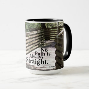 Taza No siempre hay trazos rectos