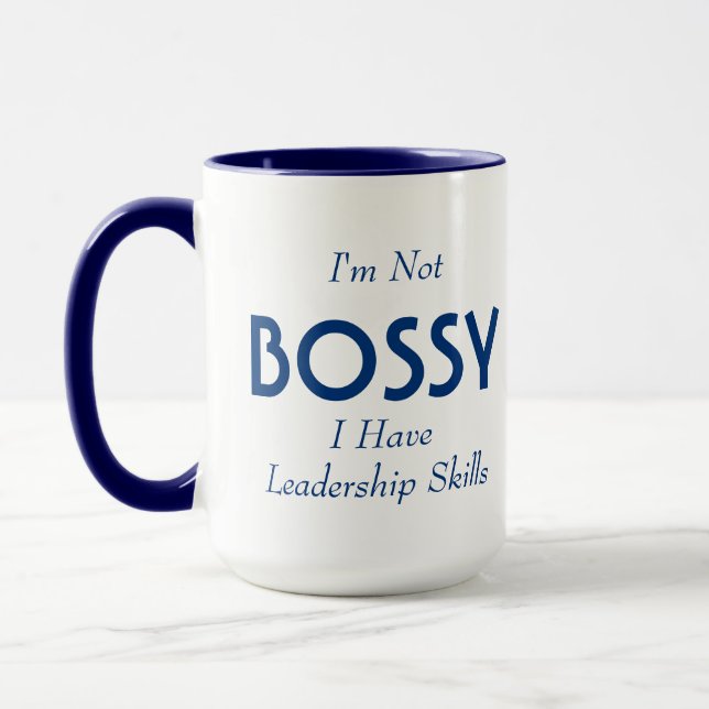 Taza No soy BOSSY (Izquierda)