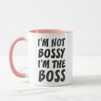Taza No soy Bossy soy el Café Jefe