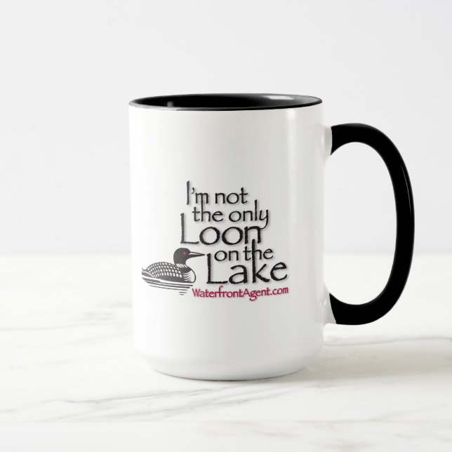 Taza No soy el único globo en el lago (Derecha)