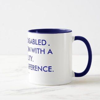 TAZA NO SOY LISIADO YO SOY UNA PERSONA CON UNA