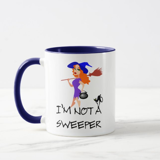 Taza No soy un barredor - Soy... personalizable (Izquierda)