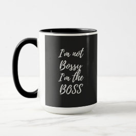 Taza No soy un jefe, soy el jefe.