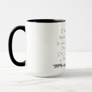 Taza No soy una persona de gente