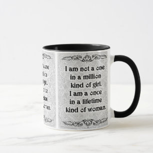 Taza No soy uno - Cita positiva