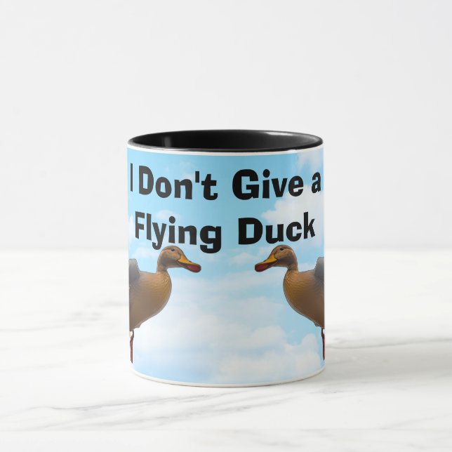 Taza No te des gracia a un pato volador (Centro)