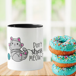 Taza No te estreses MEOW-T