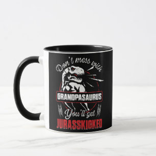 Taza No te metas con el abuelo.