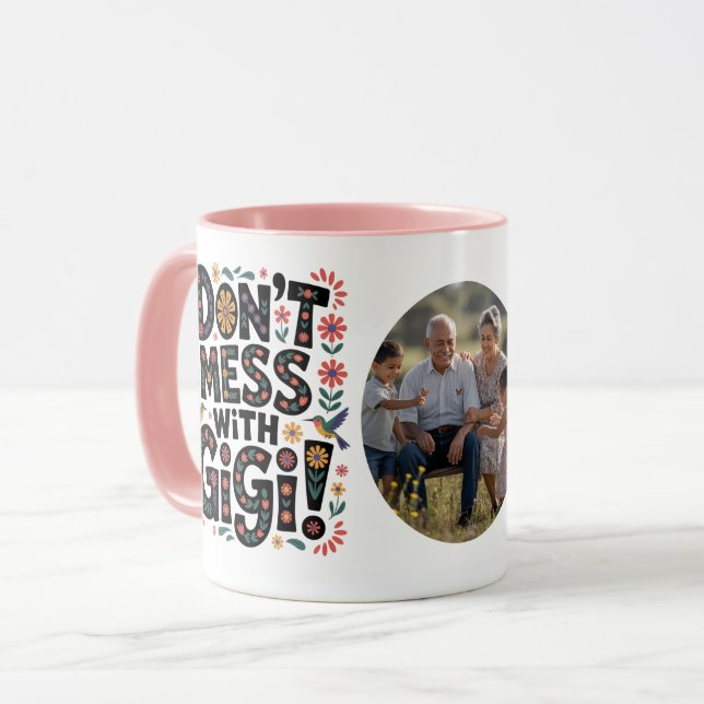 Taza No te metas con Gigi PHOTO Gift (Anverso izquierdo)