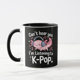 Taza No Te Puedo Escuchar Estoy Escuchando K-Pop