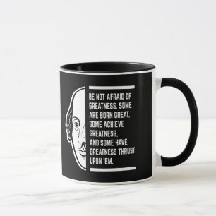 Taza No Tengas Miedo A La Gran Cita De Shakespeare