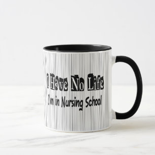 Taza No tengo ninguna escuela de enfermería divertida