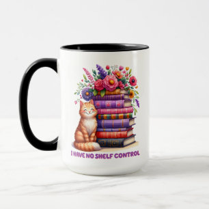 Taza No tengo un gatito de control de estanterías