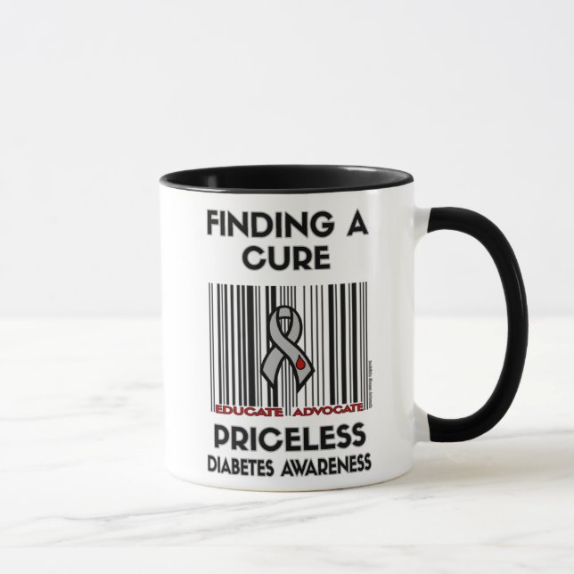 Taza No tiene precio... Diabetes Mug (Derecha)