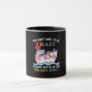 Taza No Tienes Que Estar Loco De Cruzar El Flamingo De 