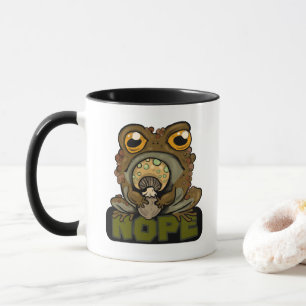 Taza ¡No! Toad grumpy
