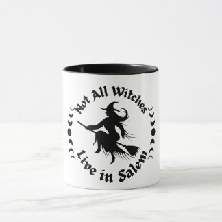 Taza No todas las brujas viven en Salem Mug