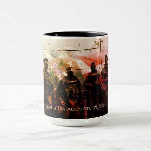Taza No todas las heridas son visibles para el TTP