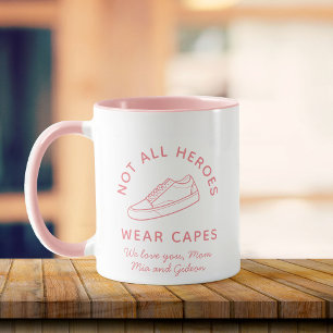 Taza No todos los héroes engañan a la Personalizado del