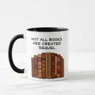 Taza No todos los libros creados secuencialmente   Leer