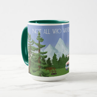 Taza No Todos Los Que Despertan Son Mug Perdidos