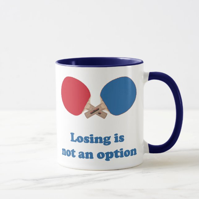 Taza No un ping-pong de la opción (Derecha)