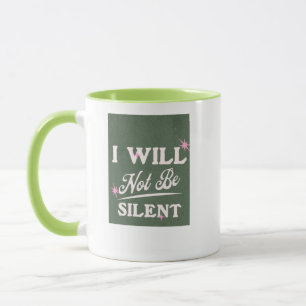 Taza No voy a estar callado