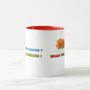 Taza Noah se preocupa por Mug