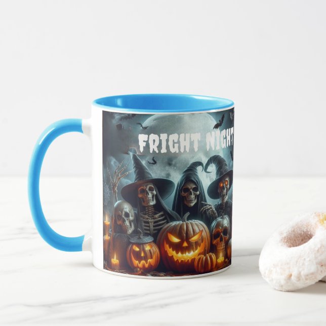Taza Noche de fiesta Halloween (Con donut)