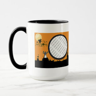 Taza Noche de Halloween en un resplandor Naranja agrega