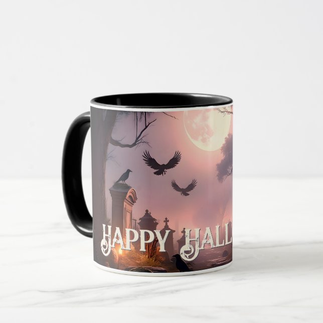 Taza Noche de sombras - despierta una caída de Hallowee (Anverso izquierdo)
