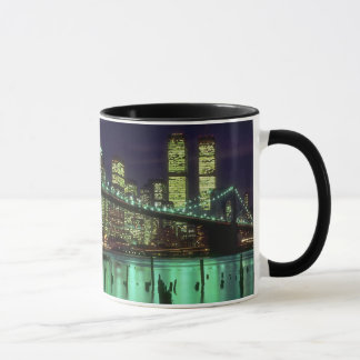 Taza Noche del puente de Brooklyn @