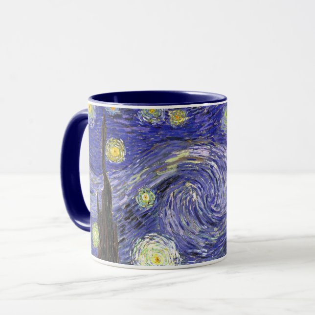 Taza Noche estrellada de Vincent van Gogh (Anverso izquierdo)