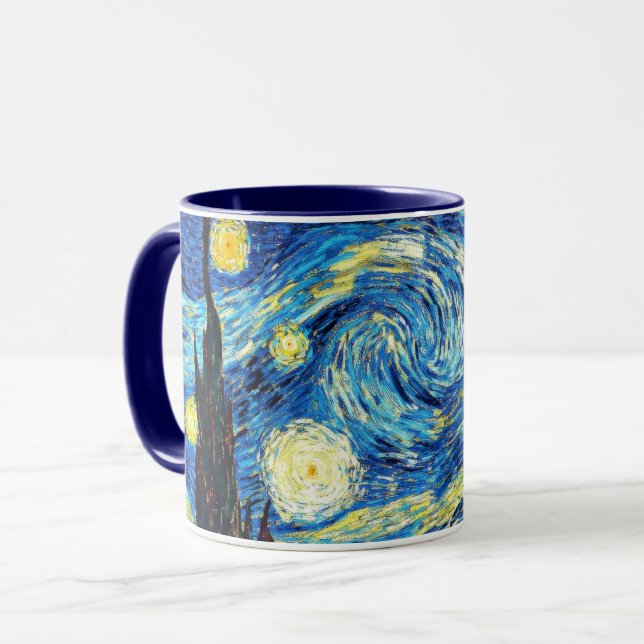 Taza Noche estrellada por Vincent van Goghm (Anverso izquierdo)