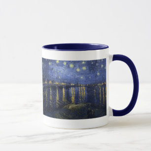 Taza Noche estrellada sobre el Ródano por Van Gogh