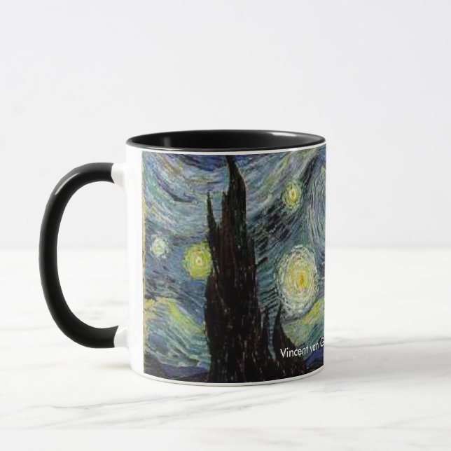 Taza Noche estrellada, Vincent van Gogh (Izquierda)